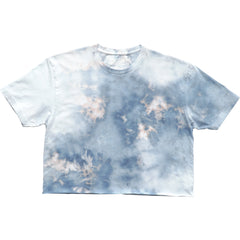 Snowdyed Crop Tee (Cloud Duster)