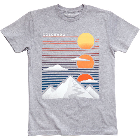 Coloradical - Coloradical - Snowdyed Red Rocks Colorado Tie-Dye T