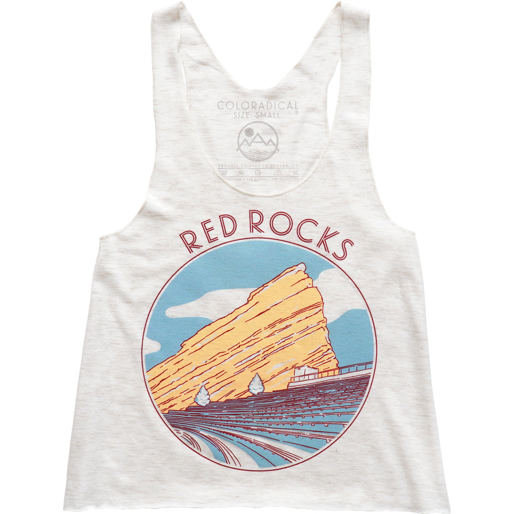 Red Rocks Colorado Crop Top